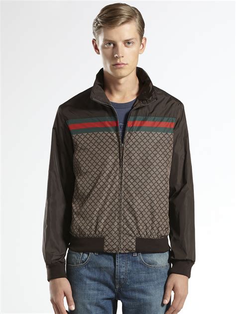 crystal jackets gucci|Gucci men's jacket.